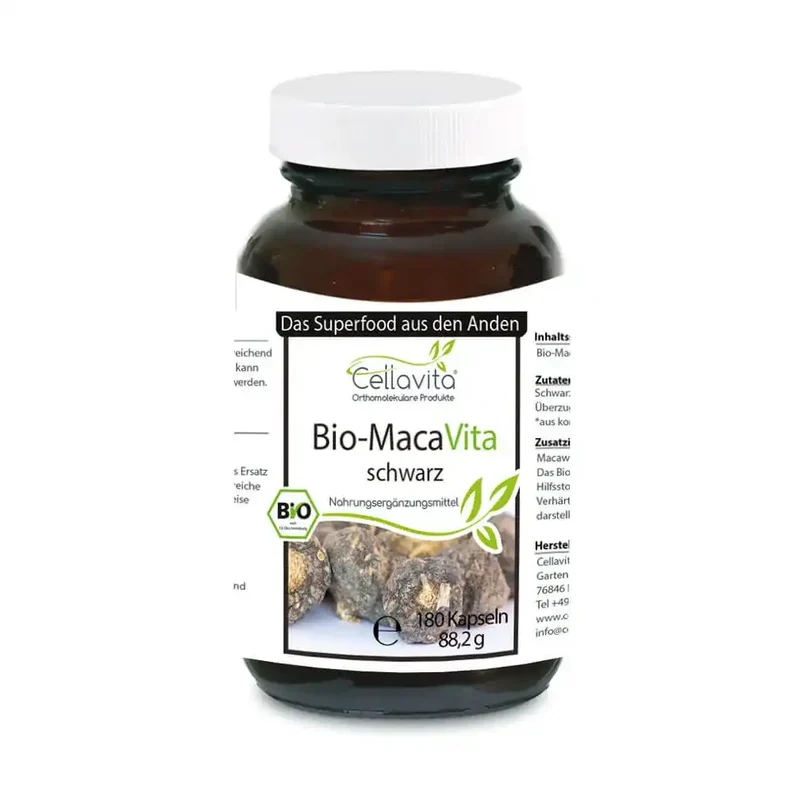 Bio-Maca Schwarz Kapseln (Vita)