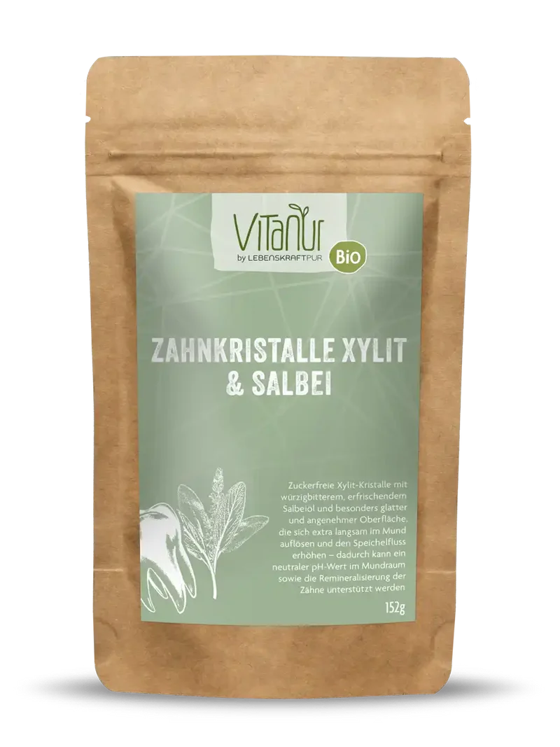 Bio Zahnkristalle® Xylit & Salbei