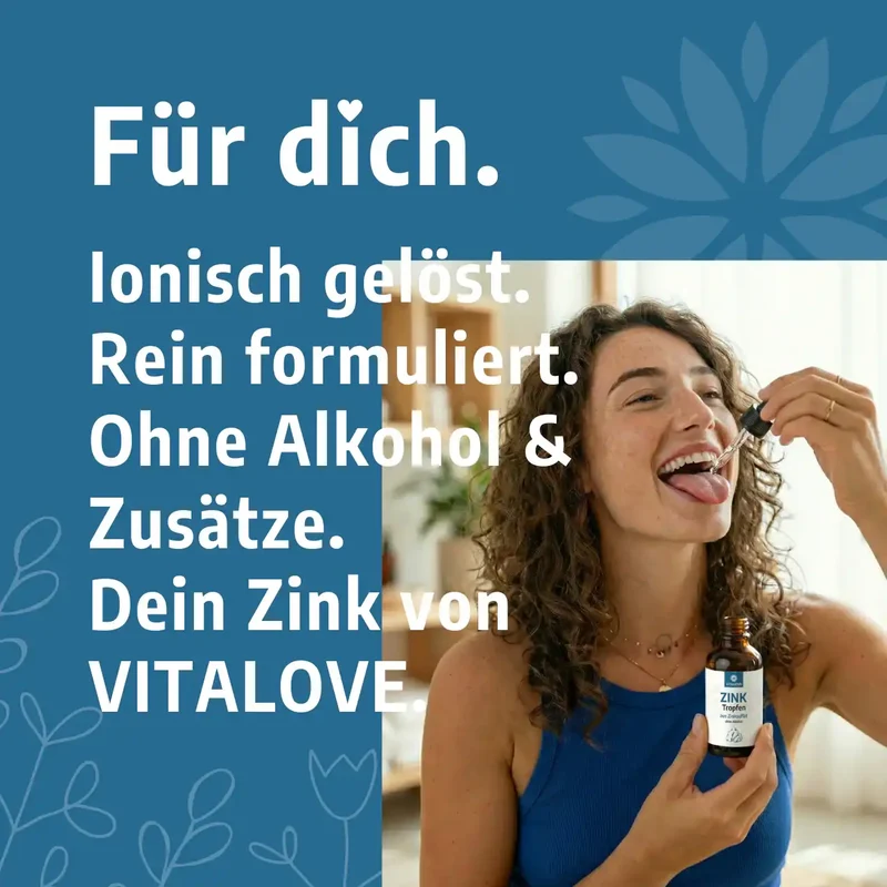 Zink Tropfen (alkoholfrei) – 100 ml