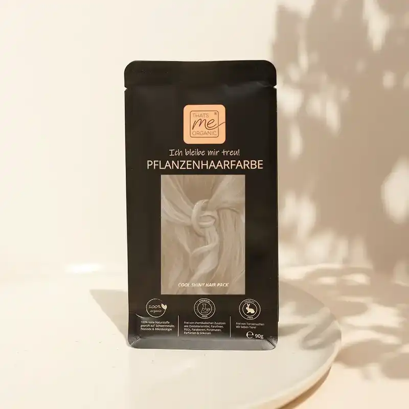 Profi-Pflanzenhaarfarbe kühles Sahara-Blond "cool sahara blond in 2-Steps" 2x 90g Nachfüllpacks
