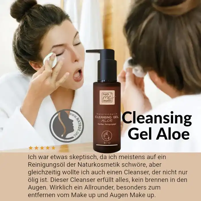 BIO-Cleansing Gel - sanftes Abschmink + Reinigungsgel mit Anti Aging Effekt 100ml