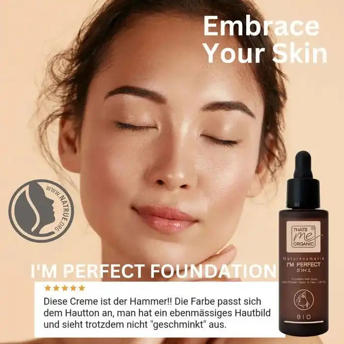 BIO-Foundation Serum I´M PERFECT 5in1 LSF15 - 30ml (ohne Titandioxid)