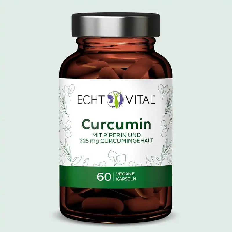 Curcumin - Glas mit 60 Kapseln
