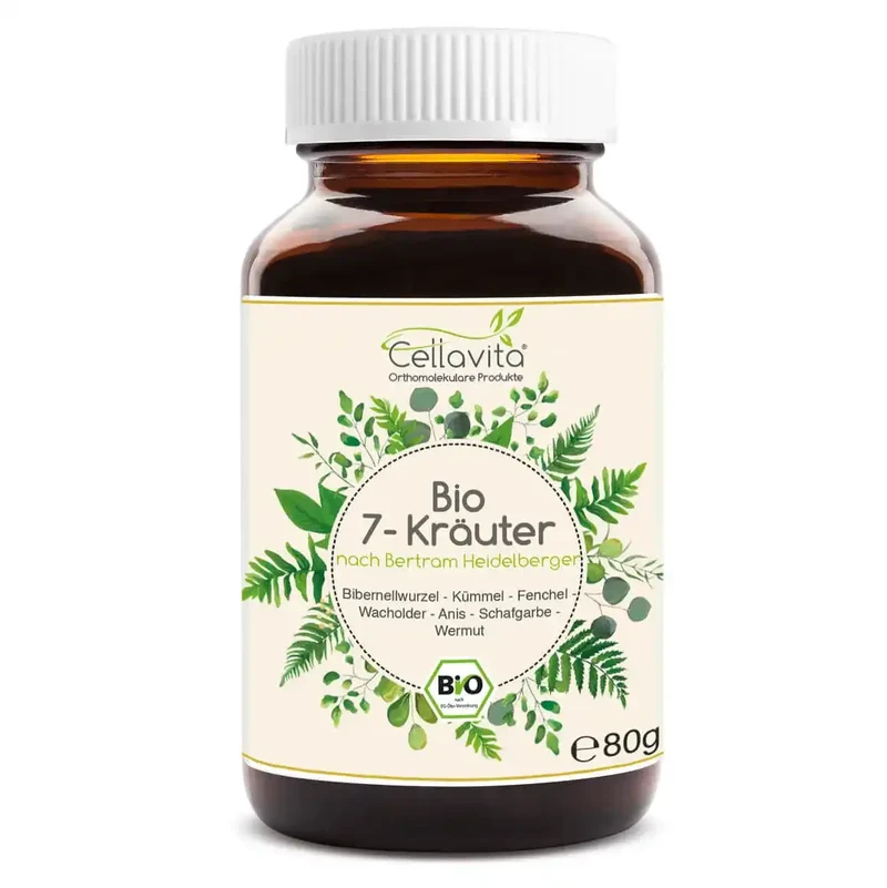 BIO 7-Kräuterpulver (Bertram Heidelberger Originalrezeptur)
