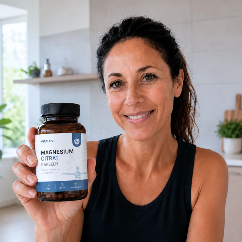 Magnesium Citrat Kapseln – 120 Kapseln
