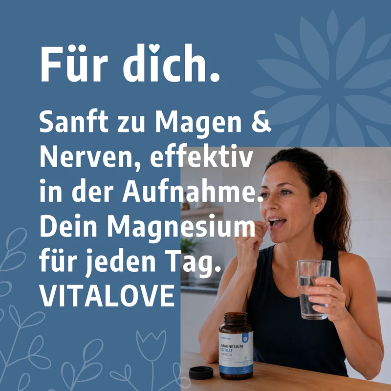 Magnesium Citrat Kapseln – 120 Kapseln