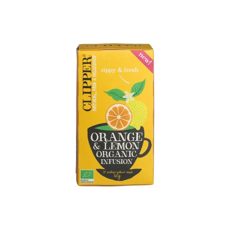Clipper Orange & lemon infusion 20 zakjes