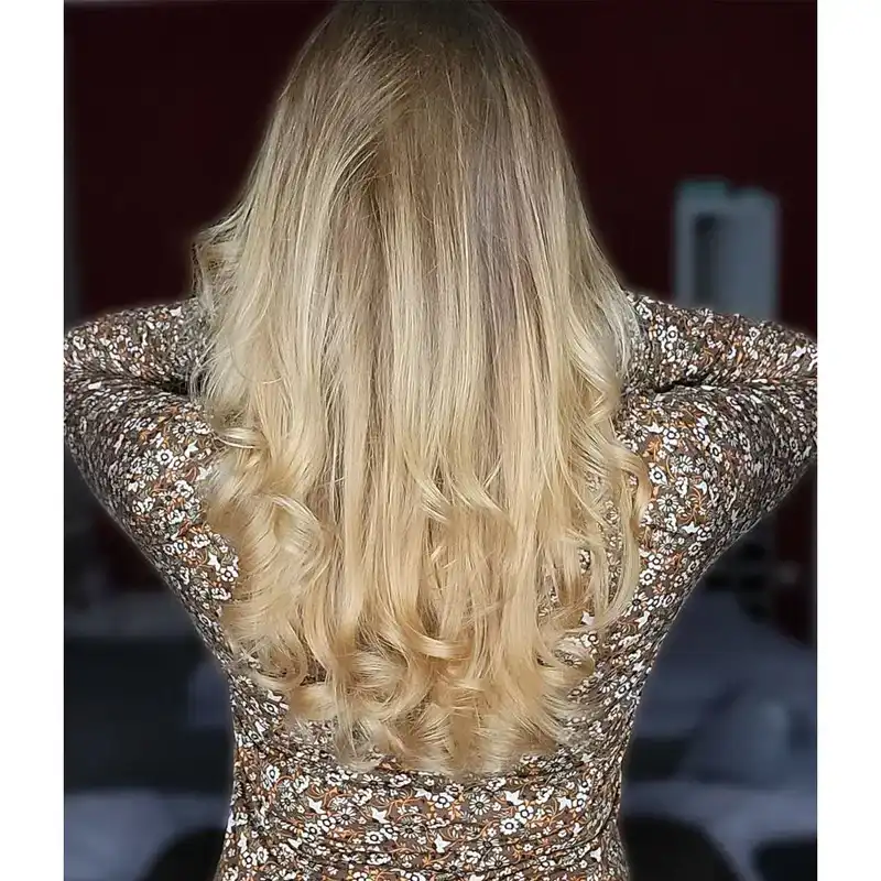 Profi-Pflanzenhaarfarbe SET warmes Hell-Blond "warm light blond"