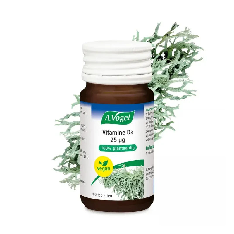 A.Vogel Vitamine D3 25ug 100 tabletten