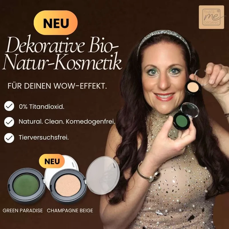 Bio Lidschatten (ohne Titandioxid)