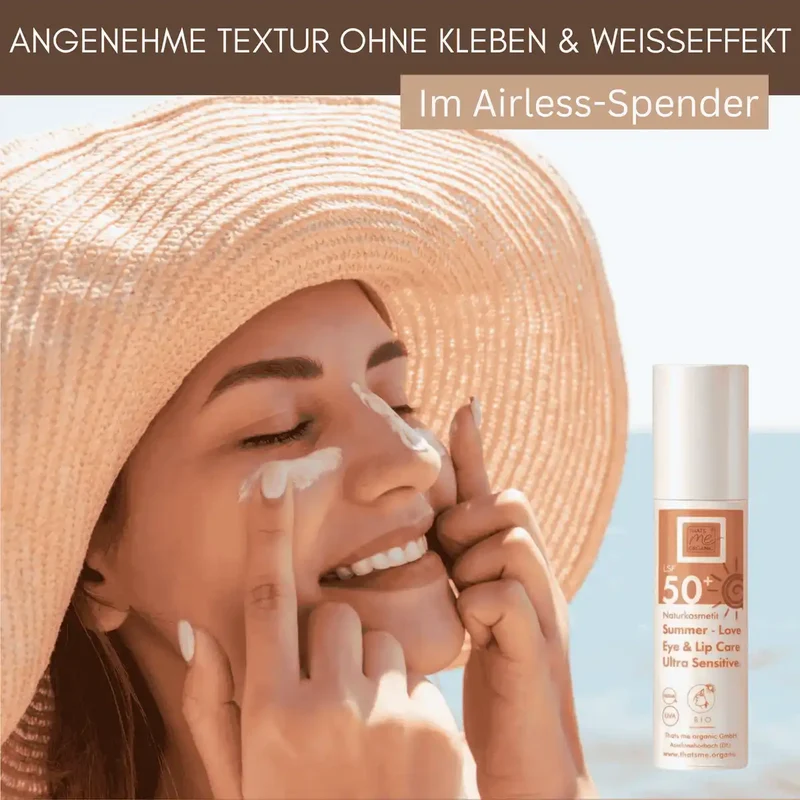 Bio Augen & Lippenpflege (LSF 50+) - 15ml