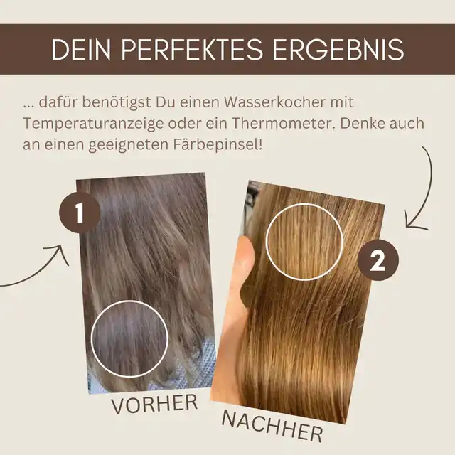 Profi-Pflanzenhaarfarbe warmes Sahara-Blond "warm sahara blond"