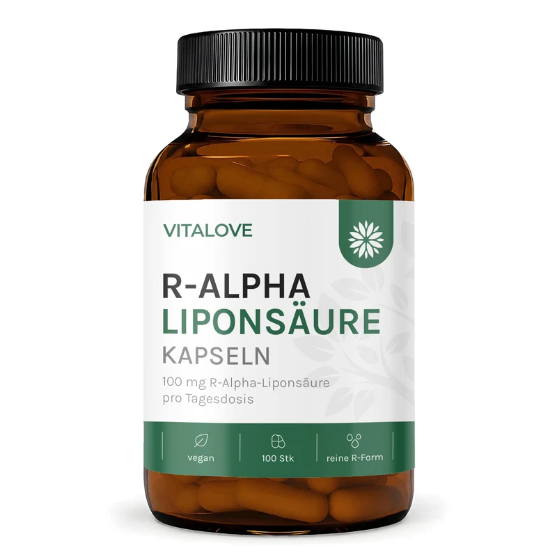 R-Alpha-Liponsäure Kapseln – 100 Kapseln