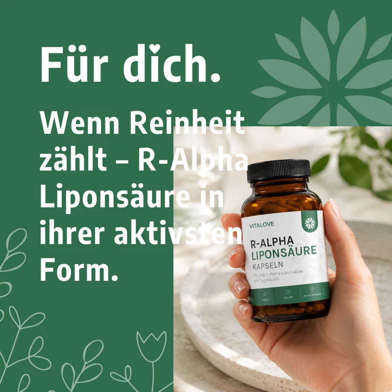 R-Alpha-Liponsäure Kapseln – 100 Kapseln