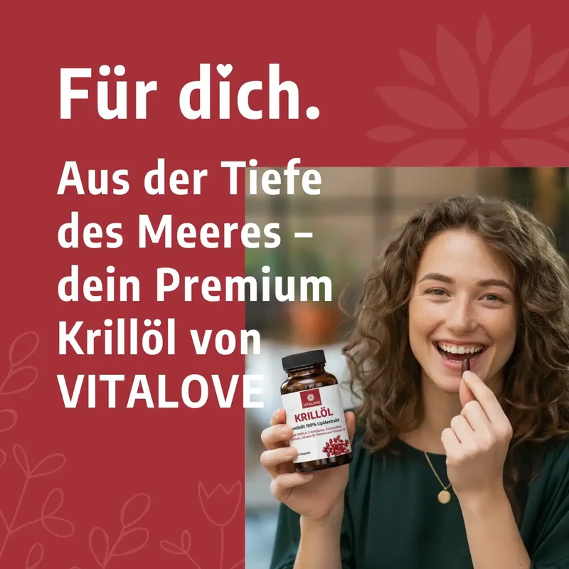 Krillöl Softgelkapseln (100% Lipidextrakt) – 100 Softgelkapseln