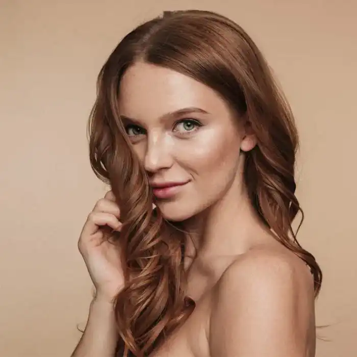 Profi-Pflanzenhaarfarbe SET "warmes dunkles Sahara Blond - warm dark Sahara blond"