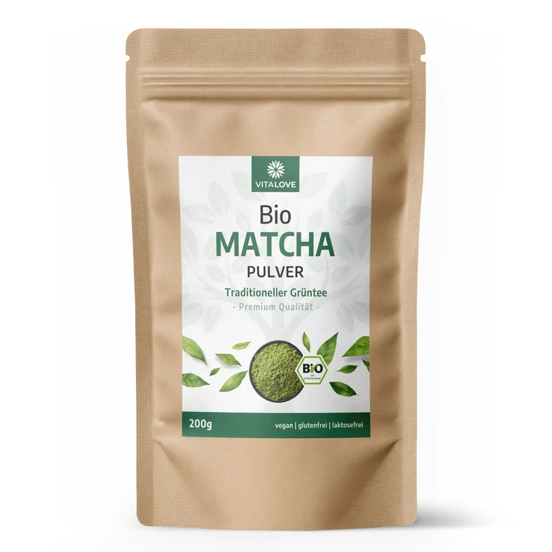 Bio Matcha Pulver (traditioneller Grüntee)