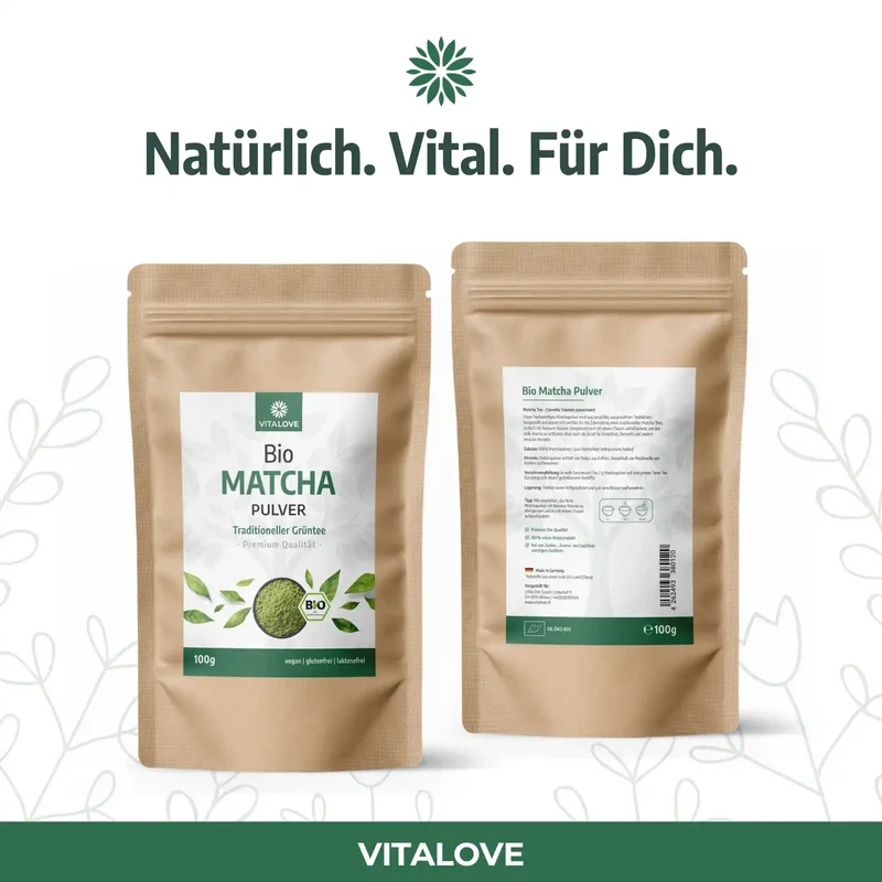 Bio Matcha Pulver (traditioneller Grüntee)