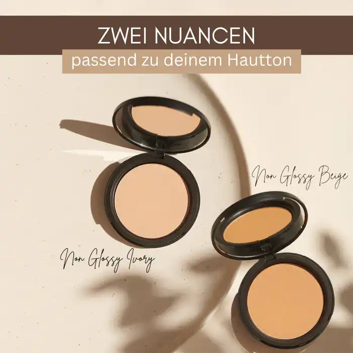 Bio-Powder – mattierendes, vegan + chemiefreies Make-up für jeden Hauttyp