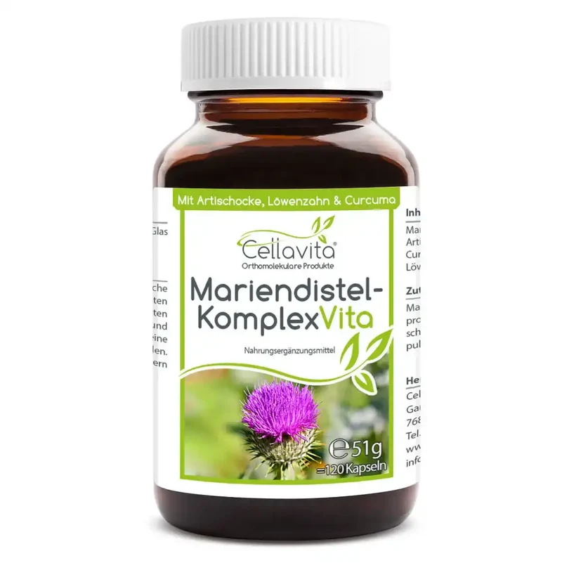 Mariendistel Komplex - 120 Kapseln (Vita)