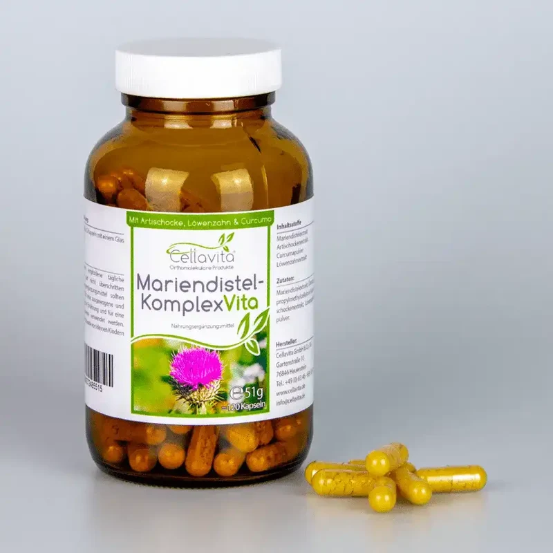 Mariendistel Komplex - 120 Kapseln (Vita)