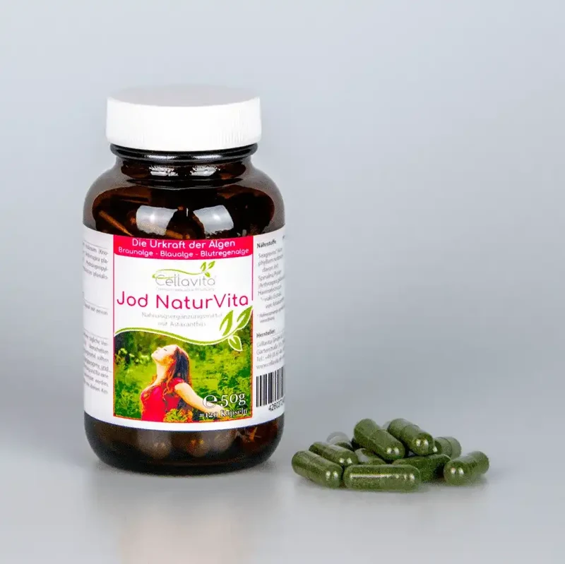 Jod Natur (Astaxanthin) Kapseln