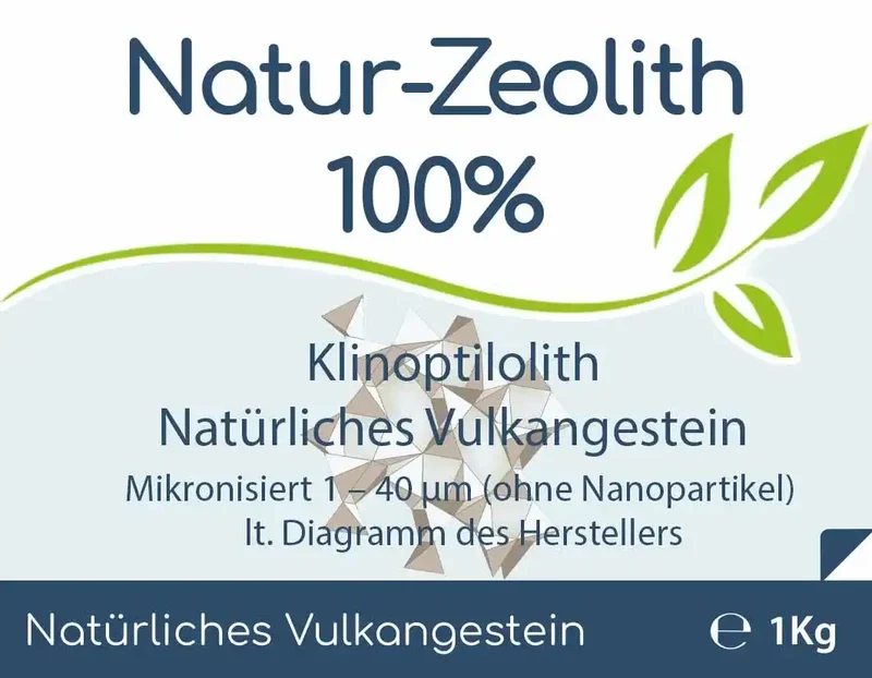 Natur-Zeolith (100%) - Klinoptilolith - 1kg