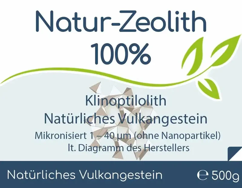 Natur-Zeolith (100%) - Klinoptilolith - 500g